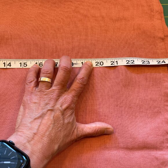 notPERFECTLINEN NPL Large clay linen boxy top - Picture 8 of 8